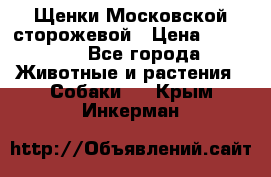 Щенки Московской сторожевой › Цена ­ 35 000 - Все города Животные и растения » Собаки   . Крым,Инкерман